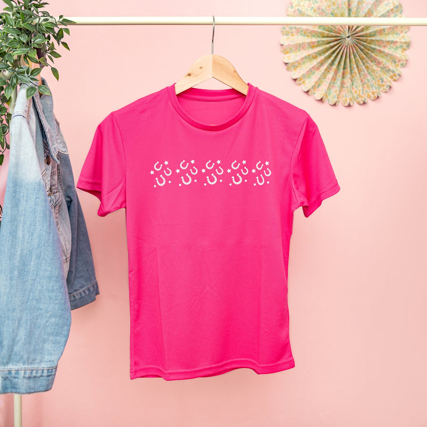 Horseshoes and Stars - Kids Cool T-shirt