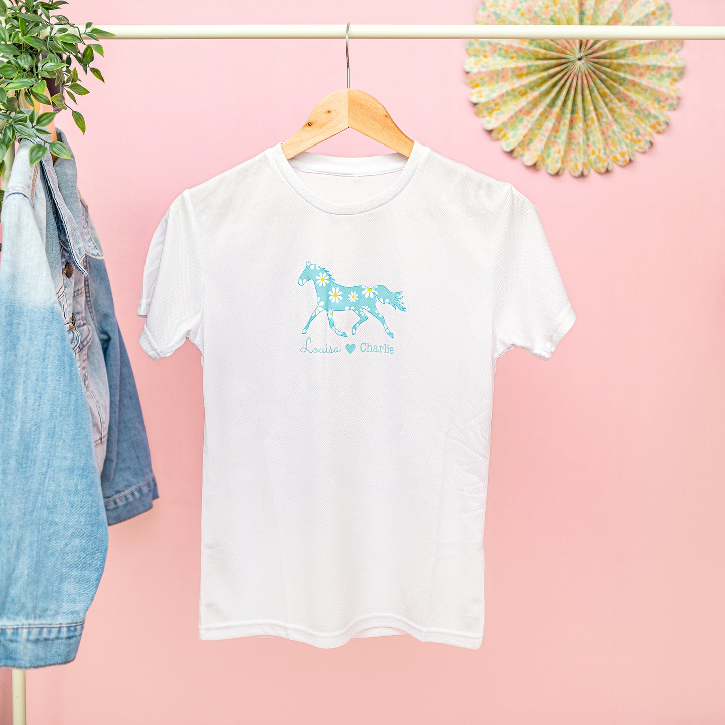 Patterned Horse - Kids Cool T-shirt