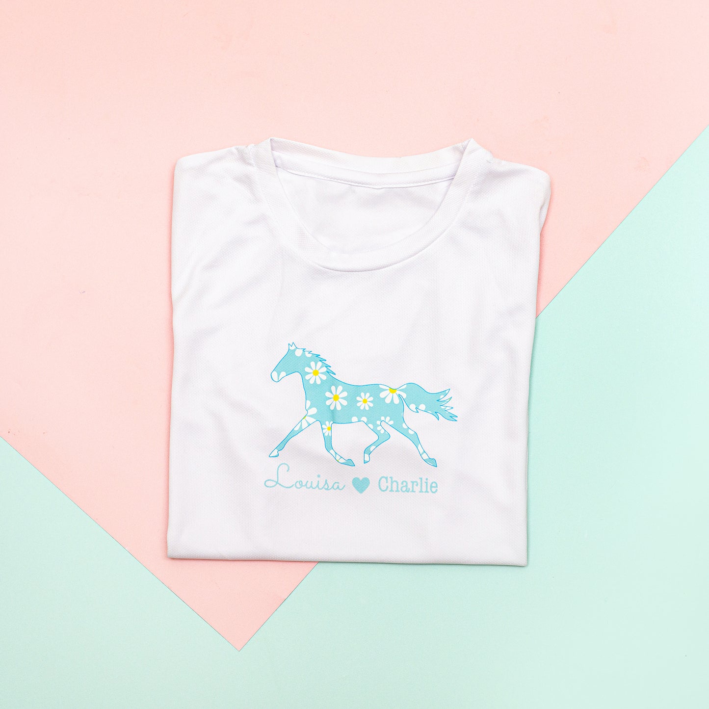 Patterned Horse - Kids Cool T-shirt