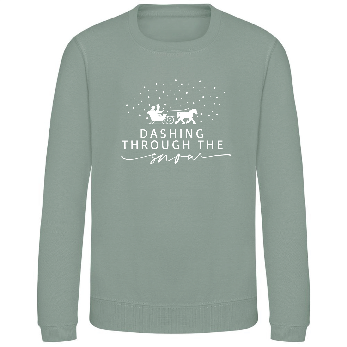 Dashing Through The Snow - Kids Sweatshirt
