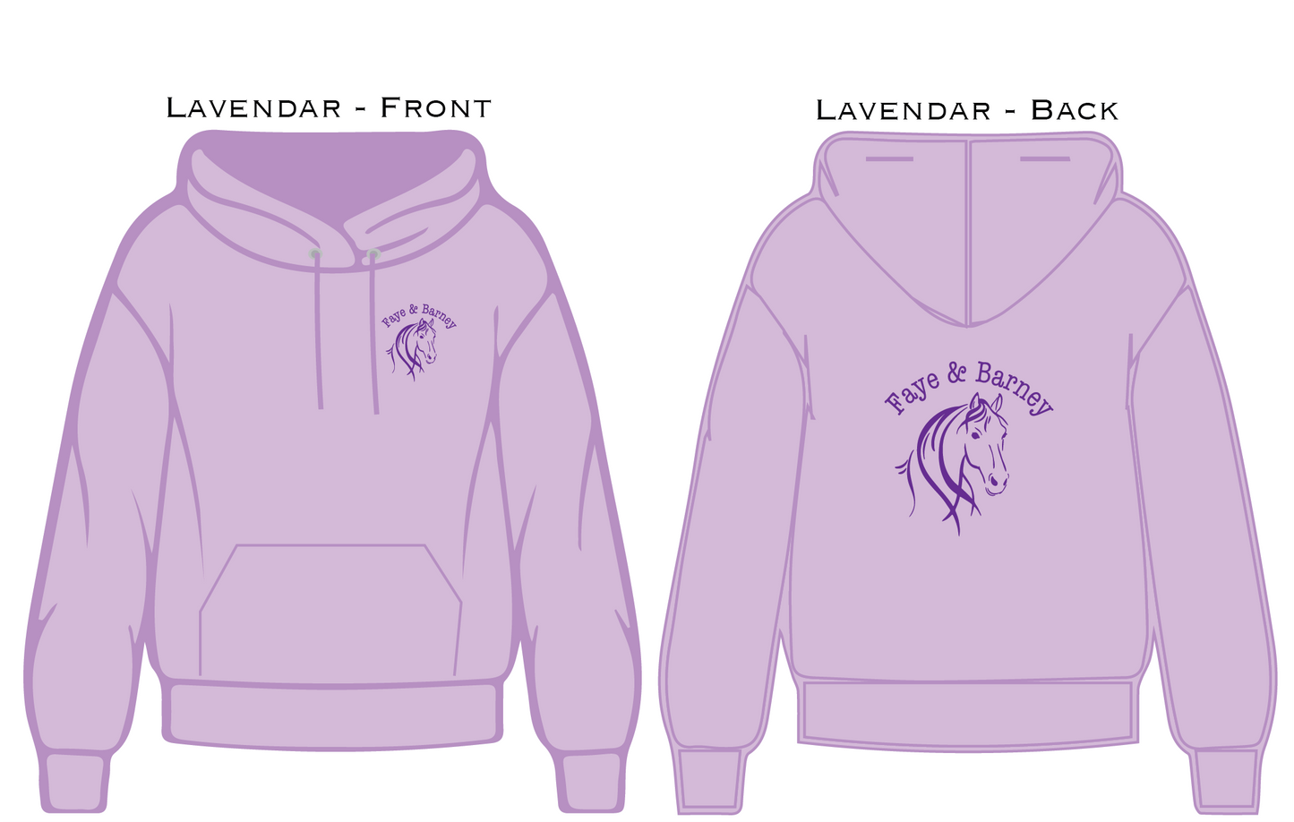 Horse and Rider Hoodie - Adults Hoodie