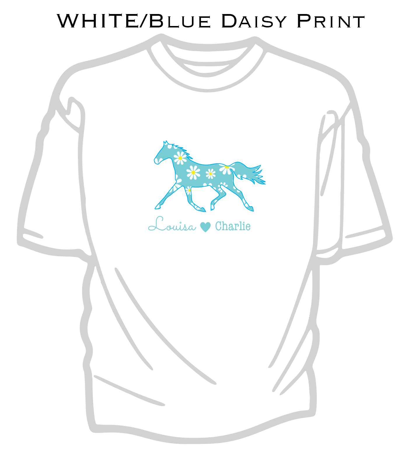 Patterned Horse - Kids Cool T-shirt