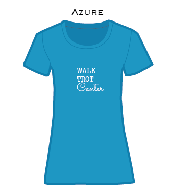 Walk Trot Canter - ladies t-shirt